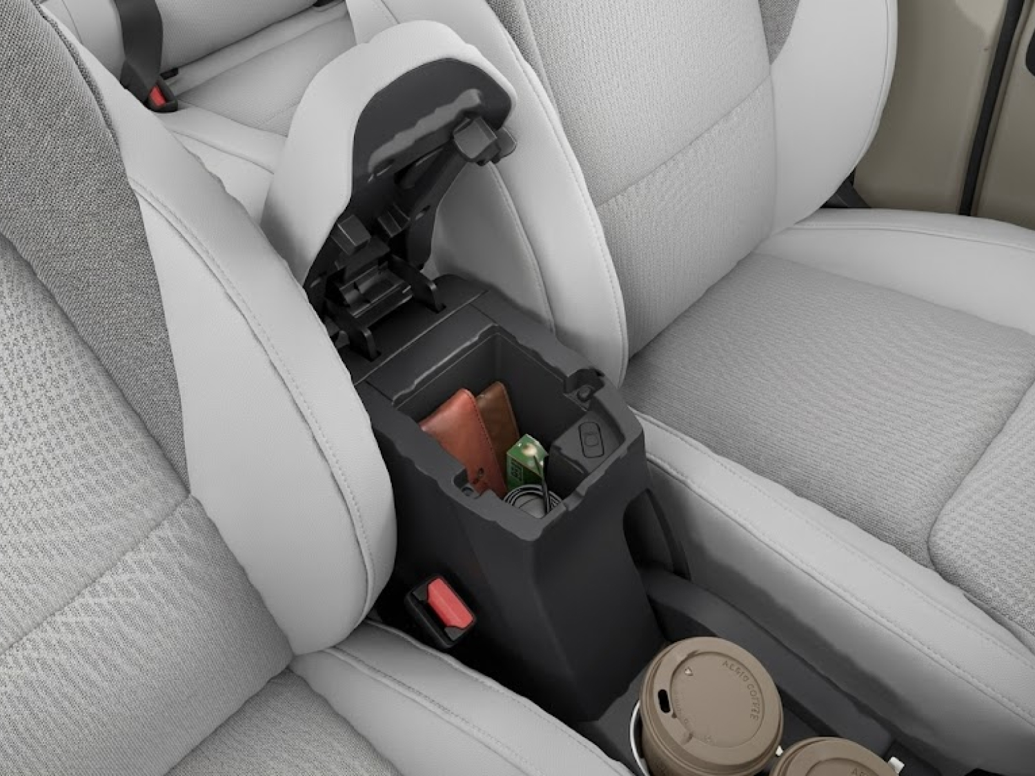 Front Armrest with Storage